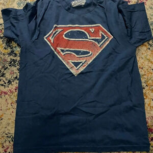 Blue Superman L Shirt